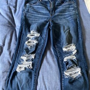 Ripped American Eagle Jeans
